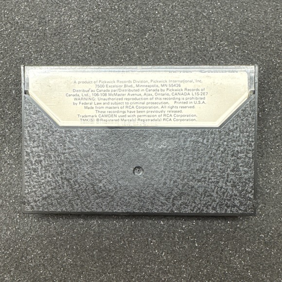 Original 1978 Elvis Presley Mahalo From Elvis Cassette Pickwick - Picture 5 of 5